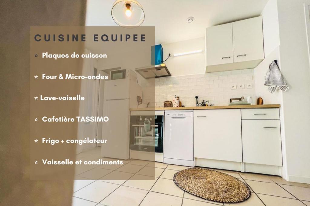 Le Gite 1 - Appartement T2 De 53M2, Ideal Pro Ou Couples, Coeur De Ville Et Proche Golfech Malause Екстер'єр фото